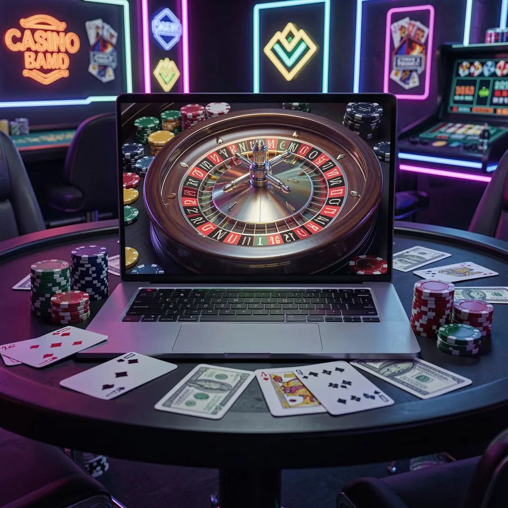 Jugadora concentrada disfrutando de vibrantes máquinas tragamonedas en una colorida atmósfera de casino en PGKE777 con luces brillantes y un entorno de juego premium PGKE777 – Únete a una emocionante acción de casino en vivo adaptada para México